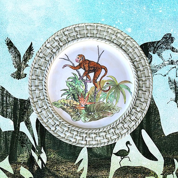 Maxcera monkey plate - Picture 1 of 3